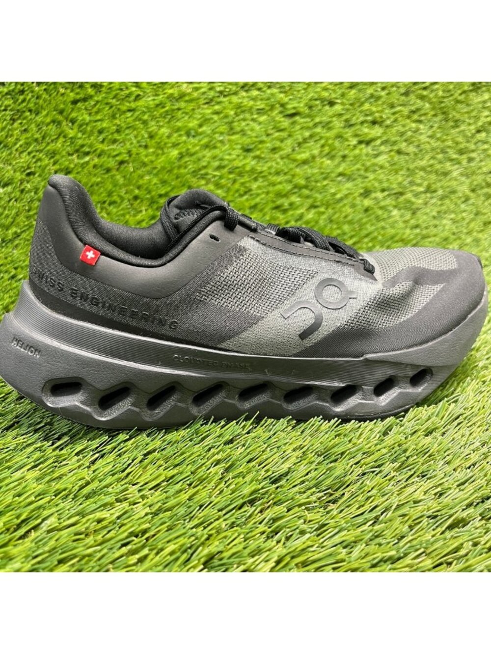 On Cloudsurfer Next Womens Size 5 Gray Black Athletic Running Shoes Sneakers